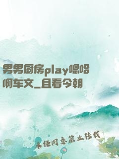 男男厨房play嗯哈啊车文