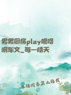 男男厨房play嗯哈啊车文