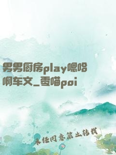 男男厨房play嗯哈啊车文