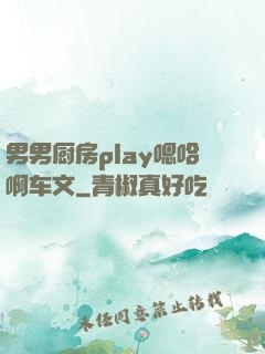 男男厨房play嗯哈啊车文