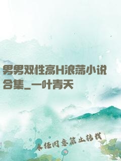 男男双性高H浪荡小说合集