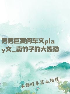 男男巨黄肉车文play文