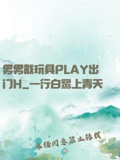 男男戴玩具PLAY出门H