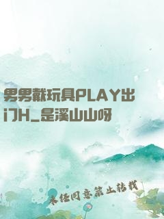 男男戴玩具PLAY出门H