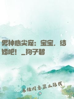 男神心尖宠：宝宝，结婚吧！