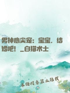 男神心尖宠：宝宝，结婚吧！