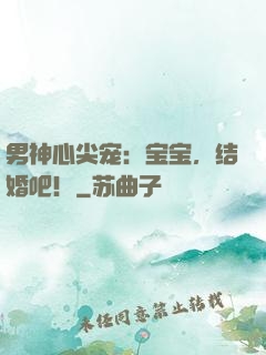 男神心尖宠：宝宝，结婚吧！