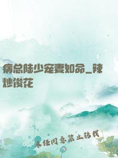病总陆少宠妻如命