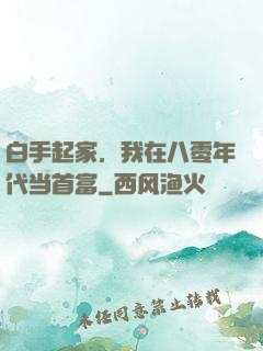 白手起家，我在八零年代当首富