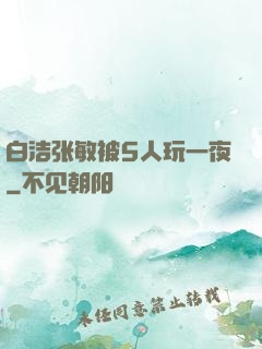 白洁张敏被5人玩一夜