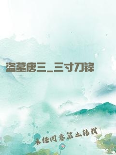 盗墓唐三