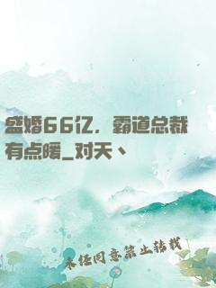 盛婚66亿，霸道总裁有点暖