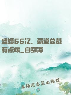 盛婚66亿，霸道总裁有点暖