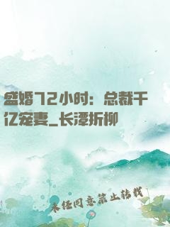 盛婚72小时：总裁千亿宠妻