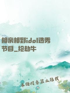 相亲相到idol选秀节目