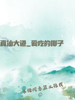 真仙大道