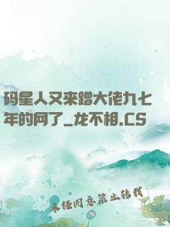 码星人又来蹭大佬九七年的网了
