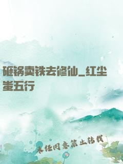 砸锅卖铁去修仙