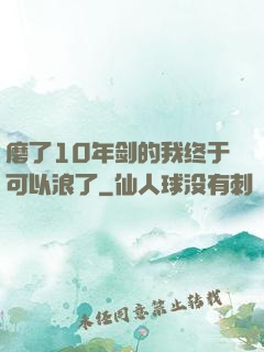 磨了10年剑的我终于可以浪了
