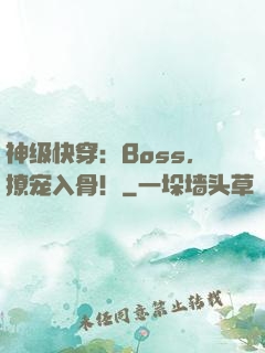 神级快穿：Boss，撩宠入骨！