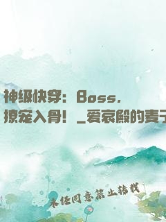 神级快穿：Boss，撩宠入骨！