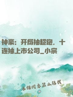 神豪：开局抽超跑，十连抽上市公司
