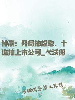 神豪：开局抽超跑，十连抽上市公司