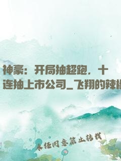神豪：开局抽超跑，十连抽上市公司