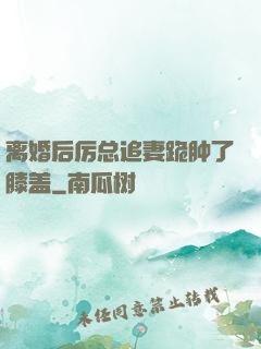 离婚后厉总追妻跪肿了膝盖