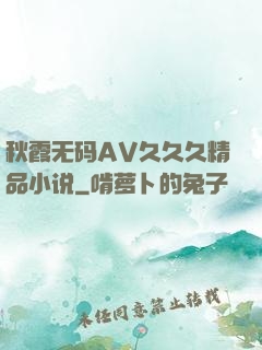 秋霞无码AV久久久精品小说