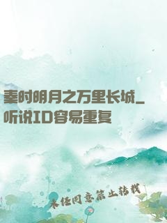 秦时明月之万里长城