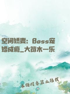 空间娇妻：Boss宠婚成瘾