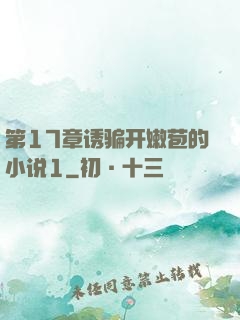 第17章诱骗开嫩苞的小说1