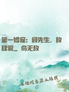 第一婚宠：顾先生，放肆爱
