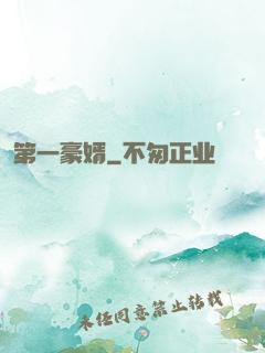 第一豪婿