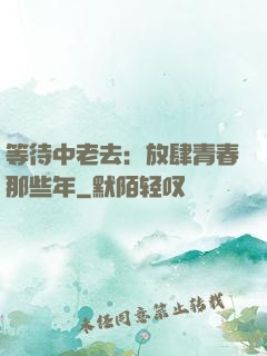 等待中老去：放肆青春那些年