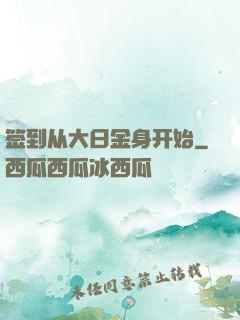 签到从大日金身开始