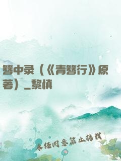 簪中录（《青簪行》原著）