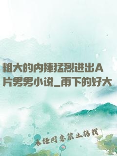 粗大的内捧猛烈进出A片男男小说
