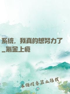 系统，我真的想努力了