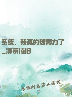 系统，我真的想努力了