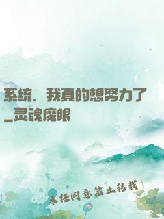 系统，我真的想努力了