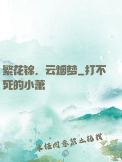 繁花锦，云烟梦