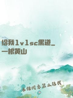 给我1v1sc黑道