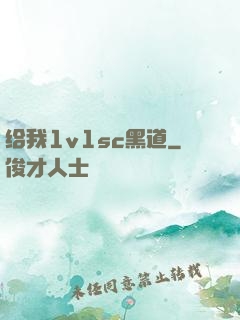 给我1v1sc黑道