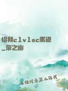 给我c1v1sc黑道