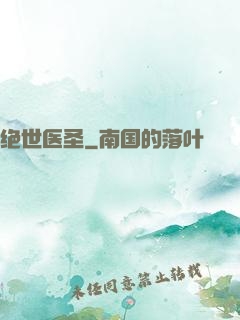 绝世医圣