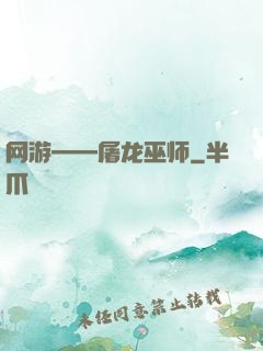 网游——屠龙巫师