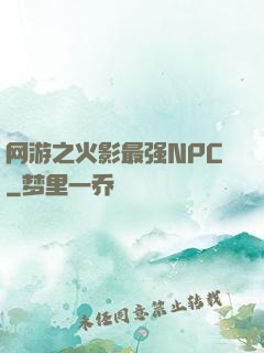 网游之火影最强NPC