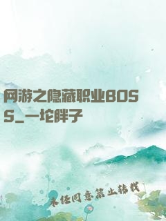 网游之隐藏职业BOSS